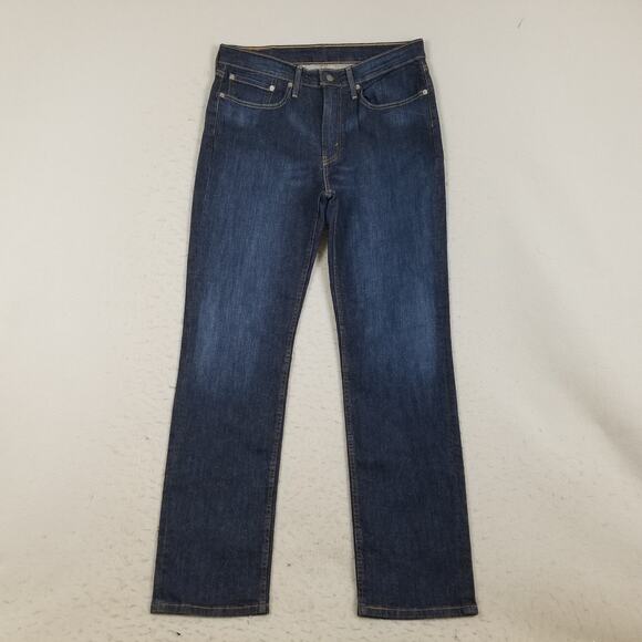 Levi's Other - Levis 514 Jeans Mens 34x34 Blue Dark Wash Straight Leg Stretch Denim Pants